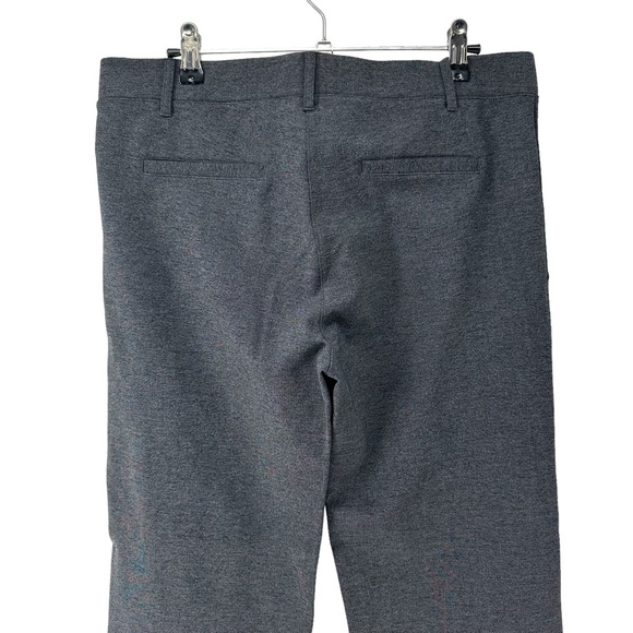 Betabrand Classic Bootcut Dress Yoga Charcoal Gray Pants Large Petite - Picture 8 of 11